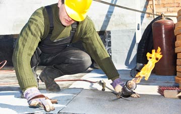 Penrallt flat roof construction